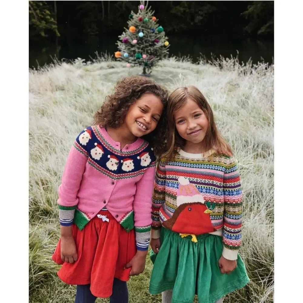 NWT❤️Mini Boden Cosy Fair Cardigan sz8-9Y